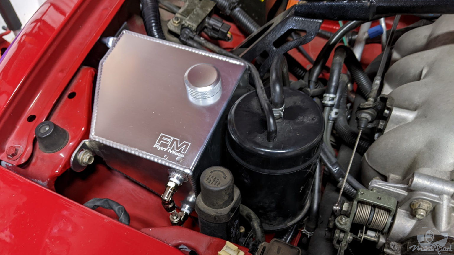 Flyin’ Miata Coolant Expansion Tank Miatafied