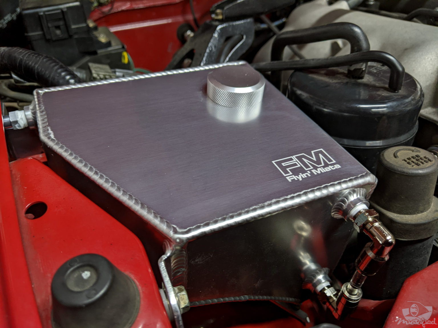 Flyin’ Miata Coolant Expansion Tank Miatafied